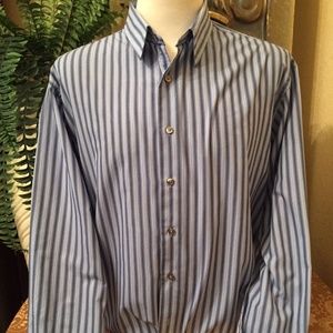 2XL Van Heusen Mens Long Sleeve Button Front Shirt